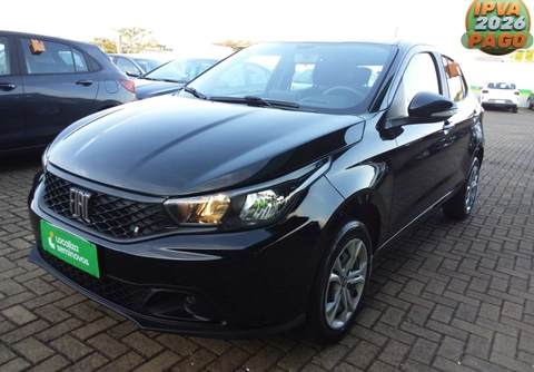 Fiat Argo 1.0 6V Flex 2026 Preto — foto 1 de 3