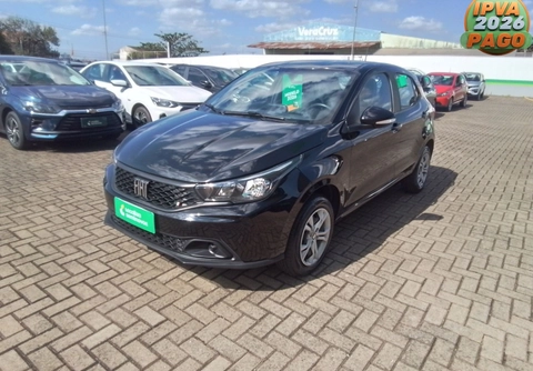 Fiat Argo 1.0 6V Flex 2026 Preto — foto 1 de 3