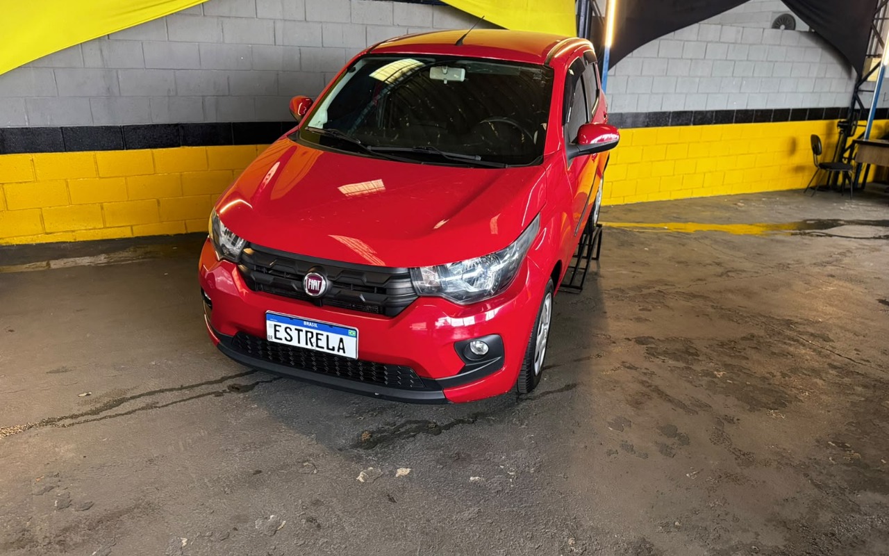 Fiat Mobi 2018 Vermelho — foto 1 de 3