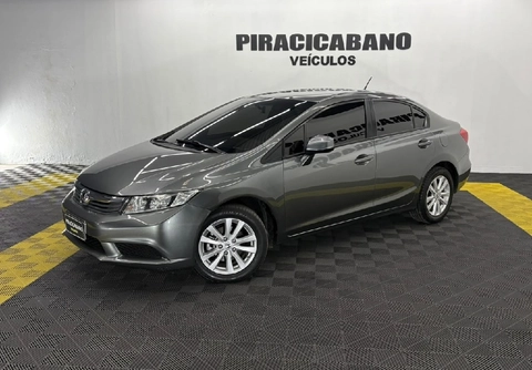 Honda Civic 2014 Cinza — foto 1 de 3