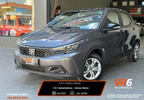 Fiat Argo 2026 Cinza — foto 1 de 3