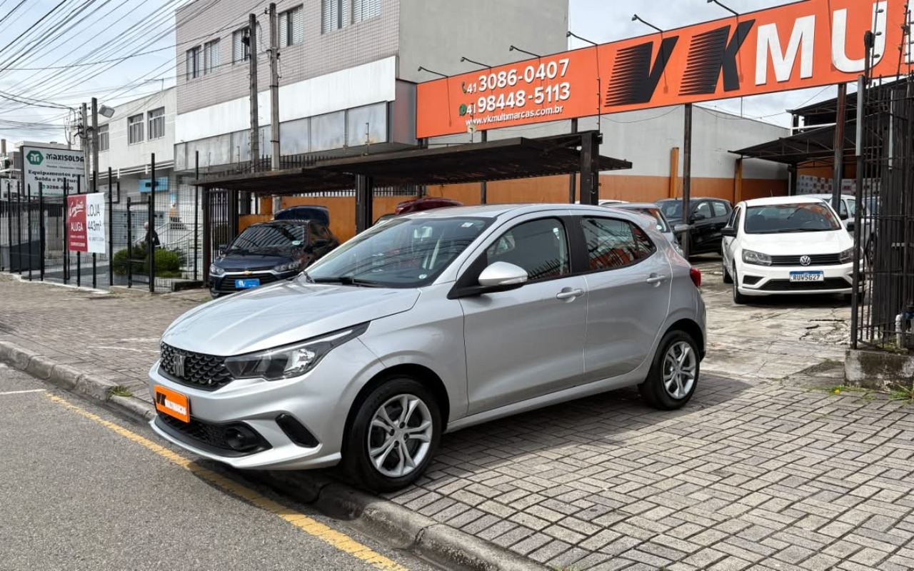 Fiat Argo 1.0 6V Flex 2022 Prata — foto 1 de 3