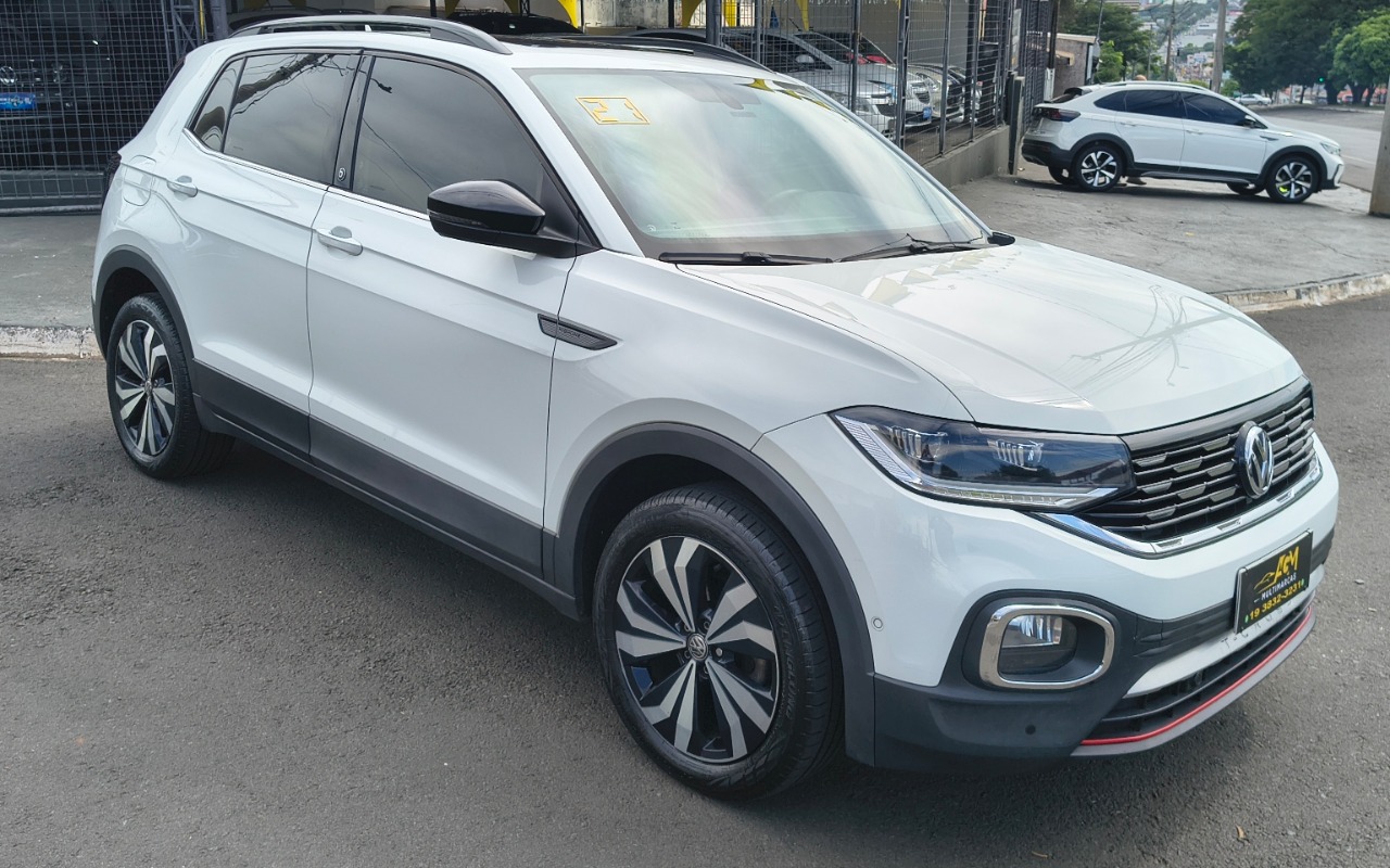 Volkswagen T-Cross 2021 Branco — foto 1 de 3