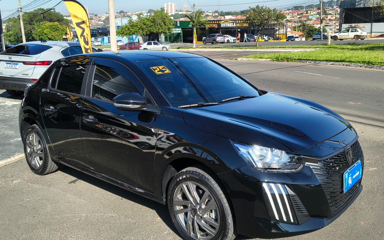 Peugeot 208 2025 Preto — foto 1 de 3