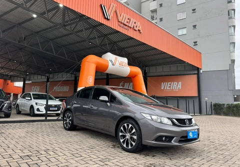 Honda Civic 2016 Cinza — foto 1 de 3