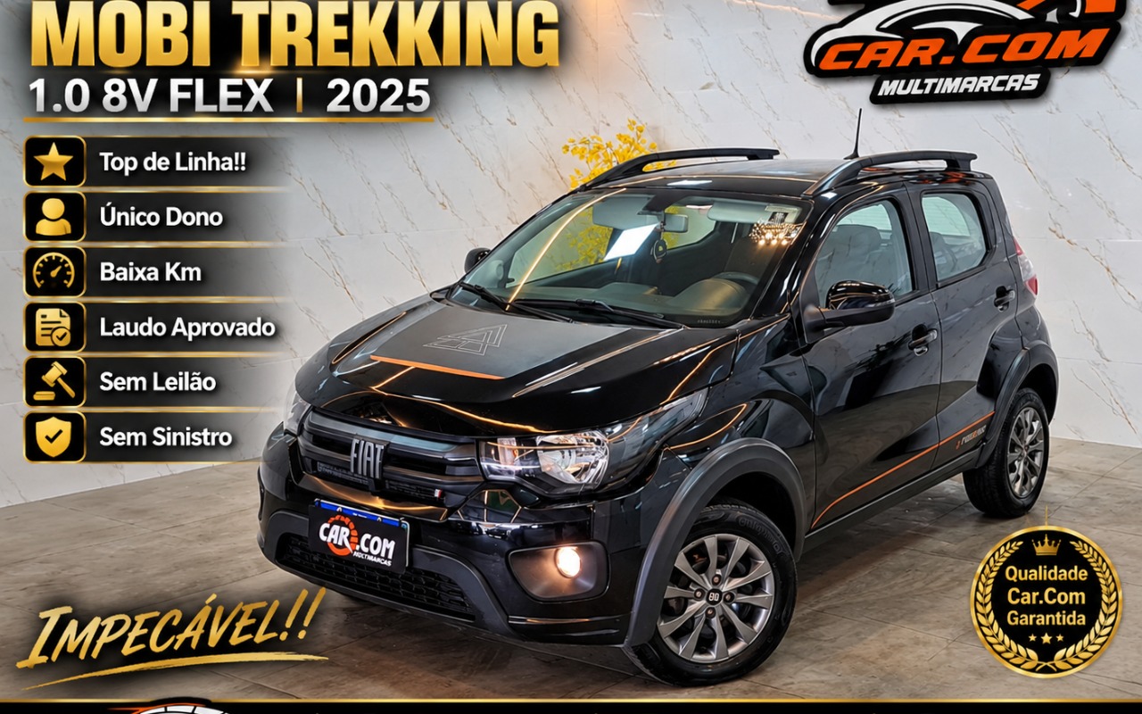 Fiat Mobi 2025 Preto — foto 1 de 3