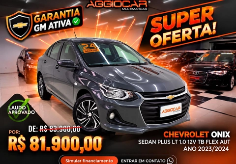 Chevrolet Onix 2024 Cinza — foto 1 de 3