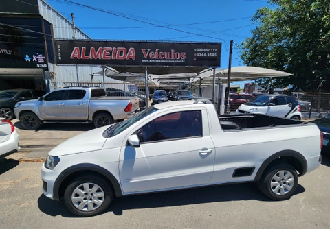 Volkswagen Saveiro 2014 Branco — foto 1 de 3