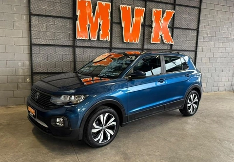 Volkswagen T-Cross 2022 Azul — foto 1 de 3