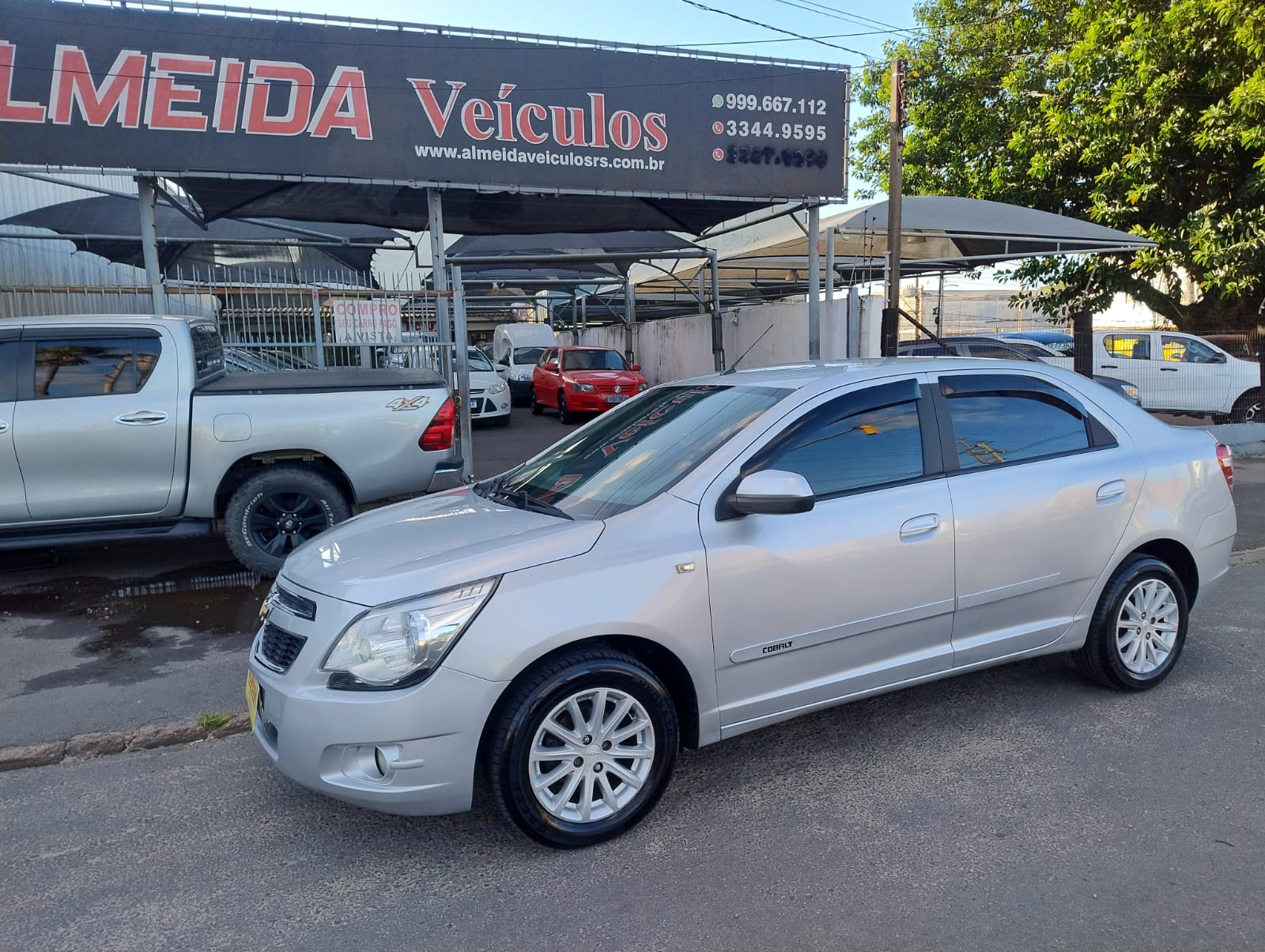 Chevrolet Cobalt LTZ 1.4 8V FlexPower/EconoFlex 4p na cor Cinza no Porto Alegre / RS - 44366