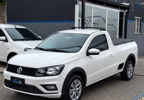 Volkswagen Saveiro 2021 Branco — foto 1 de 3