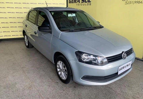 Volkswagen Gol 1.6 MSI Flex 8V 5p 2015 Prata — foto 1 de 3