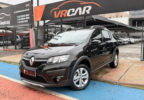 Renault Sandero 2019 Preto — foto 1 de 3