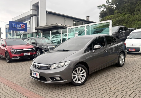 Honda Civic 2014 Cinza — foto 1 de 3