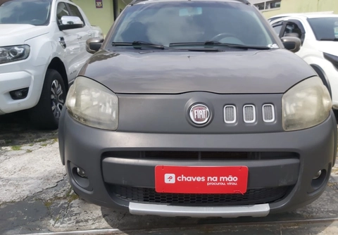 Fiat Uno 2012 Cinza — foto 1 de 3
