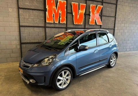 Honda Fit 2013 Azul — foto 1 de 3