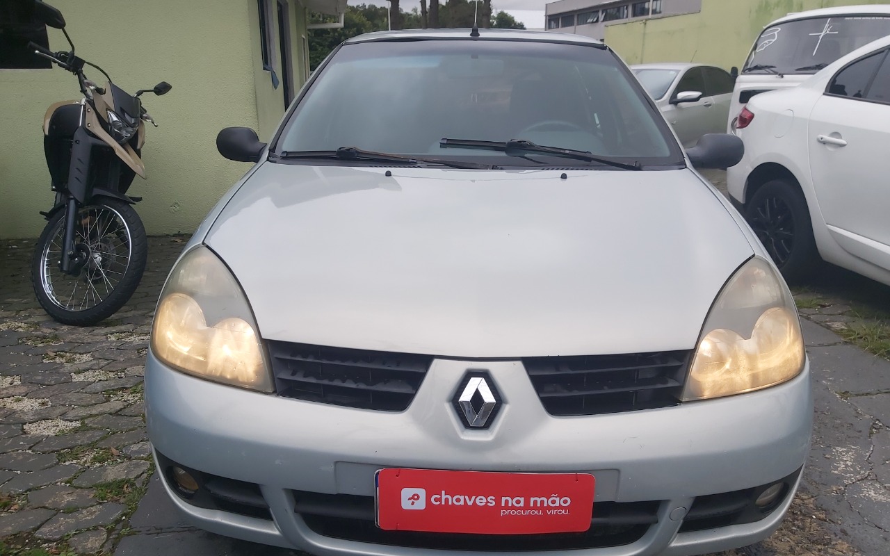 Renault Clio 2009 Prata — foto 1 de 3