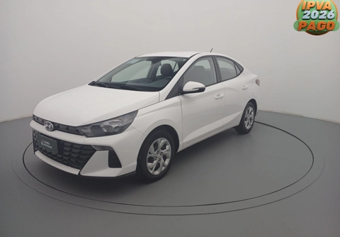 Hyundai HB20S 2025 Branco — foto 1 de 3