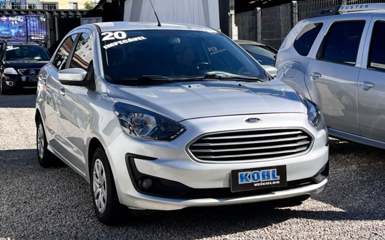 Ford Ka 2020 Prata — foto 1 de 3