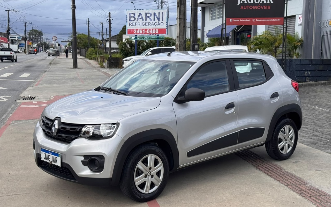 Renault Kwid 2019 Prata — foto 1 de 3