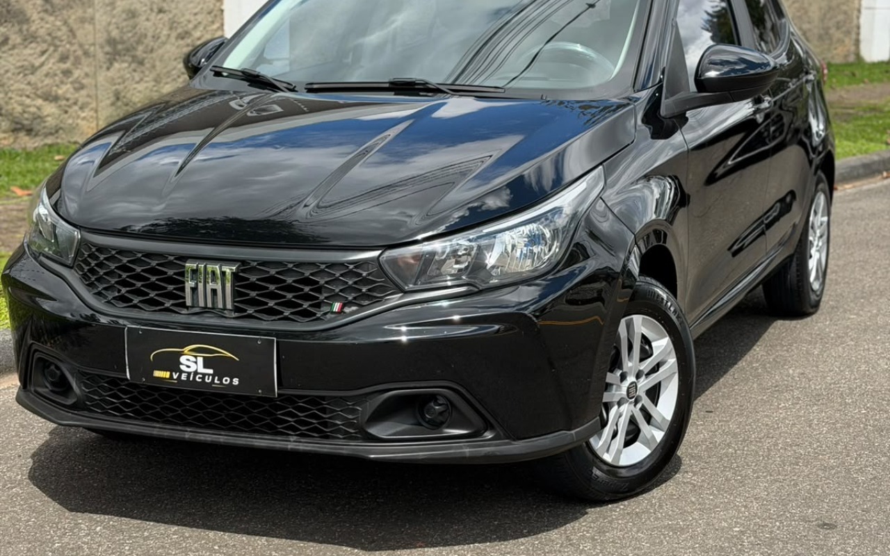 Fiat Argo 1.0 6V Flex 2023 Preto — foto 1 de 3