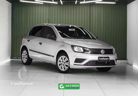 Volkswagen Gol 1.6 MSI Flex 8V 5p 2019 Prata — foto 1 de 3