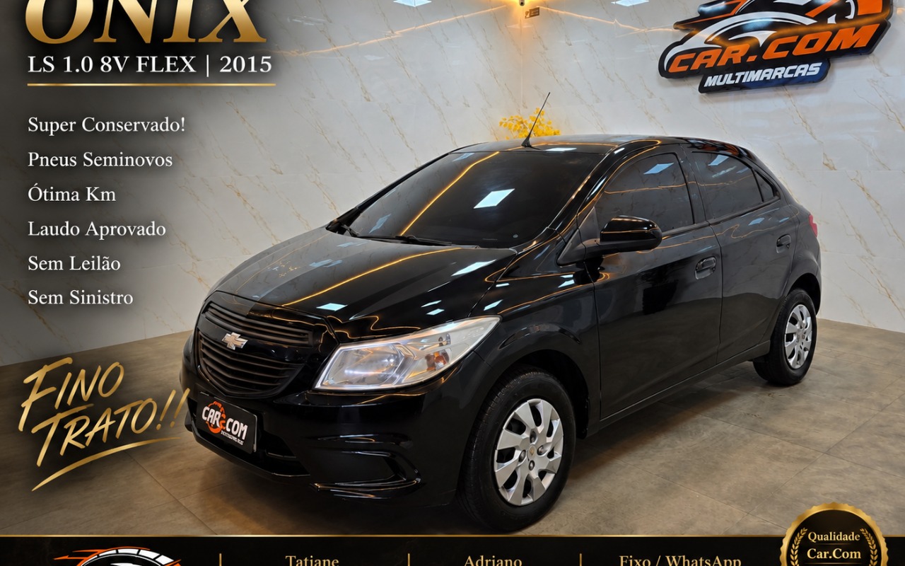 Chevrolet Onix 2015 Preto — foto 1 de 3