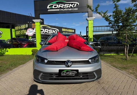 Volkswagen Polo 1.0 TSI Flex 12V 5p 2024 Prata — foto 1 de 3