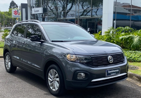 Volkswagen T-Cross 2020 Prata — foto 1 de 3
