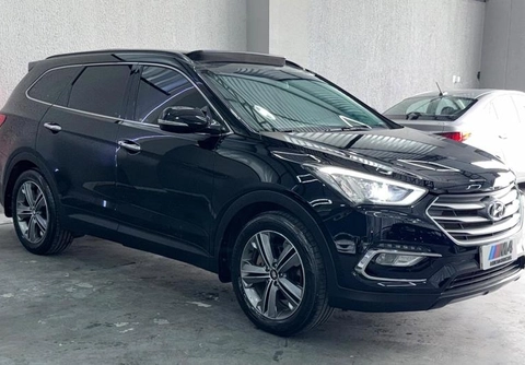 Hyundai Grand Santa Fé 3.3 V6 4X4 Tiptronic 2016 Preto — foto 1 de 3