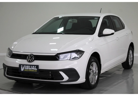 Volkswagen Polo 1.0 TSI Flex 12V 5p 2024 Branco — foto 1 de 3