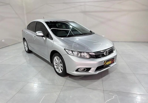 Honda Civic 2014 Prata — foto 1 de 3