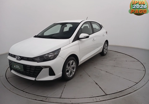 Hyundai HB20 2025 Branco — foto 1 de 3