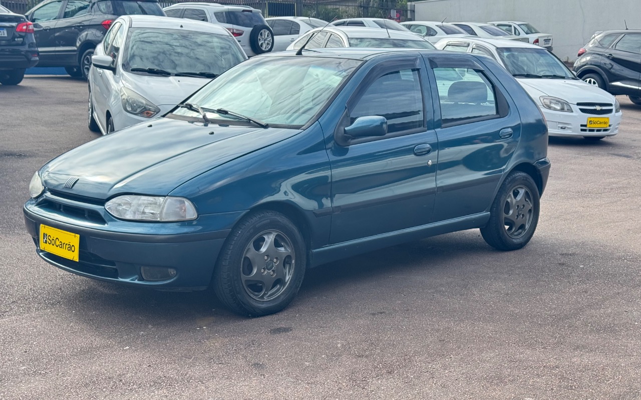 Fiat Palio ELX/ 500 1.0 4p 2000 Verde — foto 1 de 3