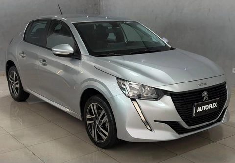 Peugeot 208 2022 Prata — foto 1 de 3