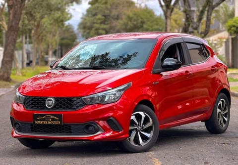 Fiat Argo DRIVE 1.3 8V Flex 2018 Vermelho — foto 1 de 3