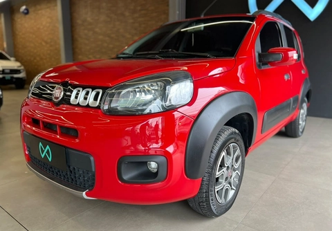 Fiat Uno 2016 Vermelho — foto 1 de 3