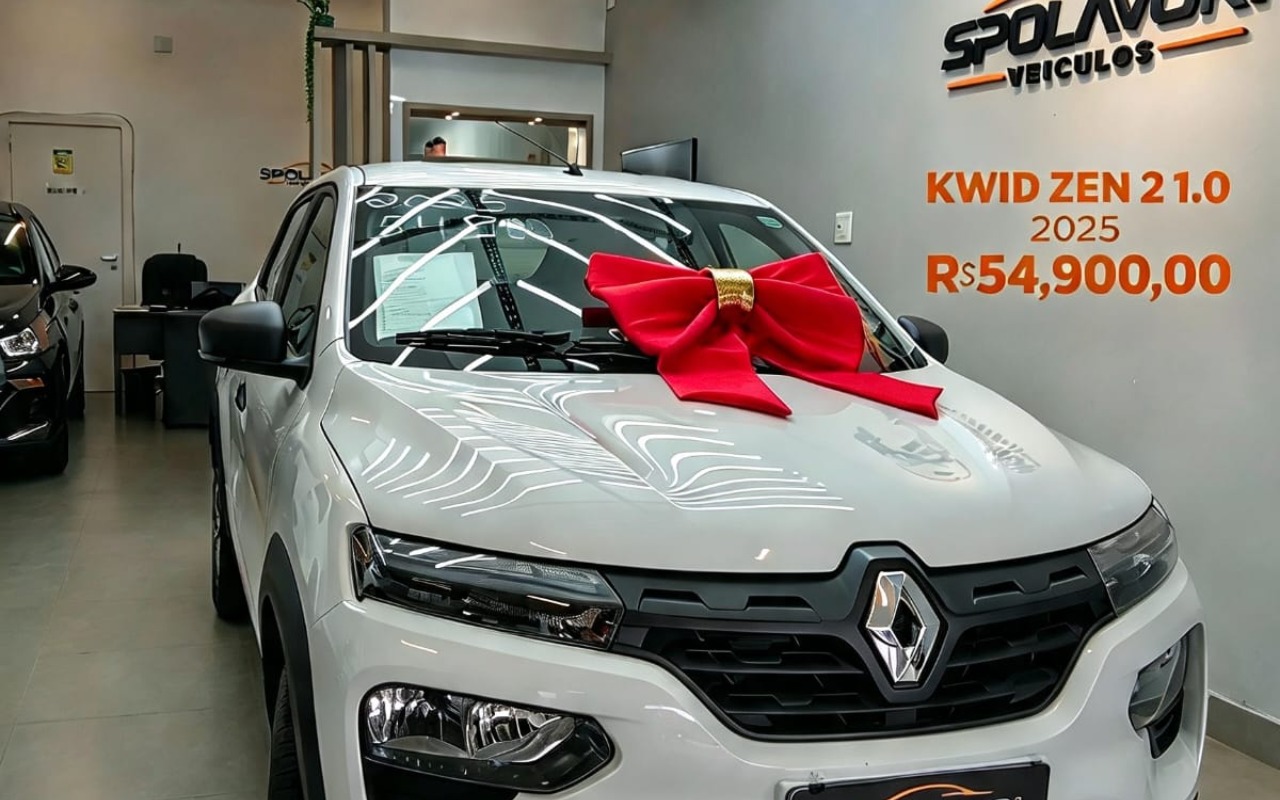 Renault Kwid 2024 Branco — foto 1 de 3