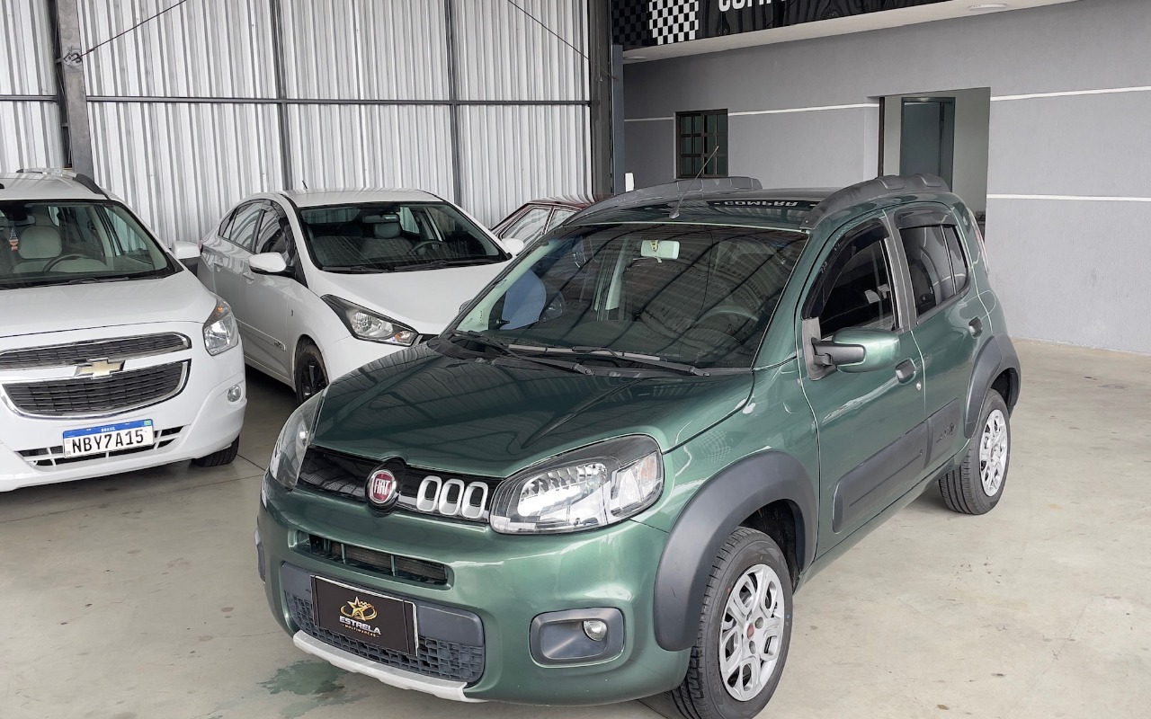 Fiat Uno 2016 Verde — foto 1 de 3