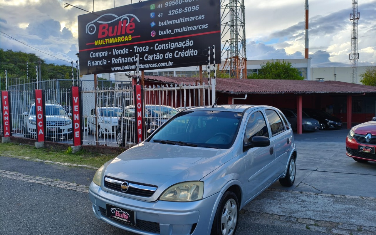 Chevrolet Corsa Hat. Maxx 1.4 8V ECONOFLEX 5p na cor Cinza em Curitiba / PR - 44910