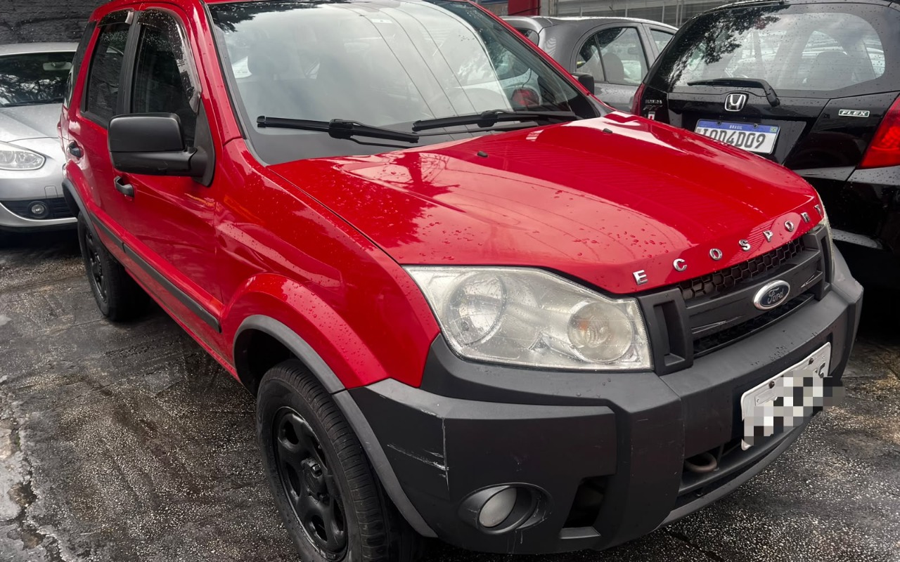 Ford EcoSport 2008 Vermelho — foto 1 de 1