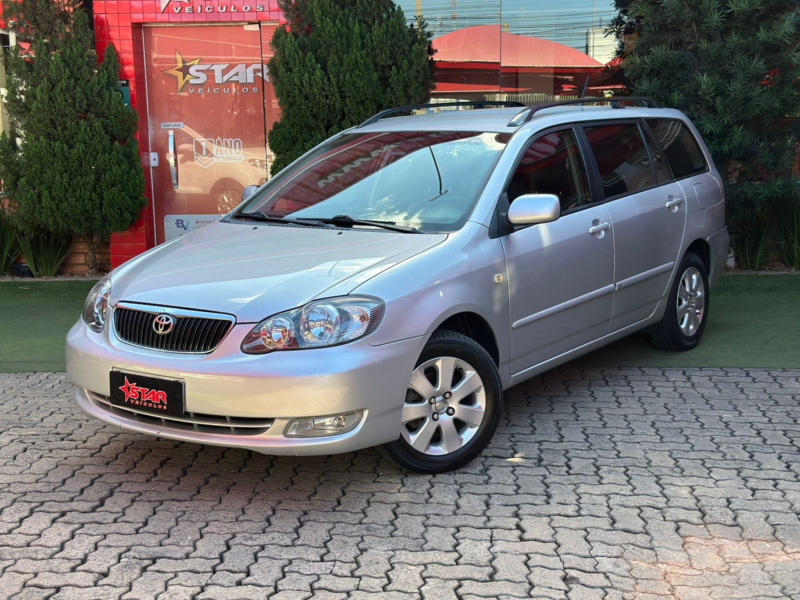 Toyota Corolla Fielder SW 1.8/1.8 XEi Flex Aut. na cor Cinza no Canoas / RS - 45828