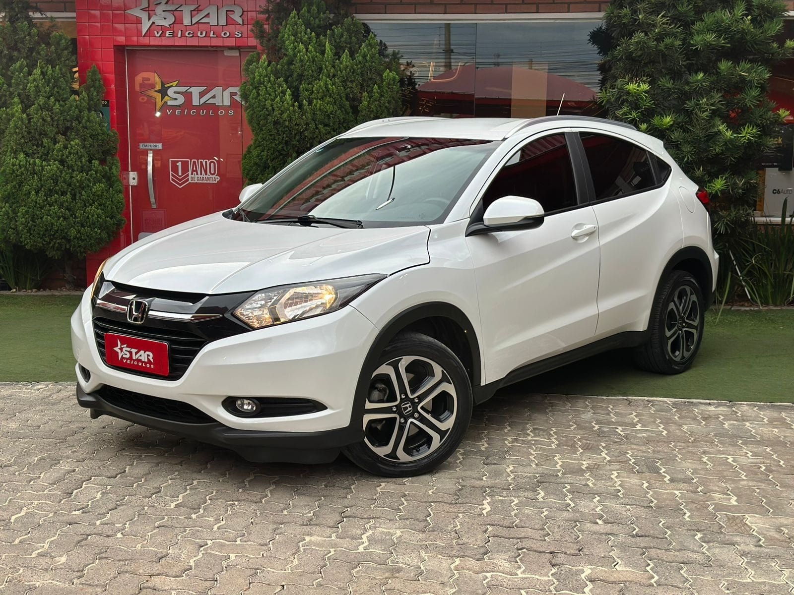 Honda HR-V EX 1.8 Flexone 16V 5p Aut. na cor Branco no Canoas / RS - 45868
