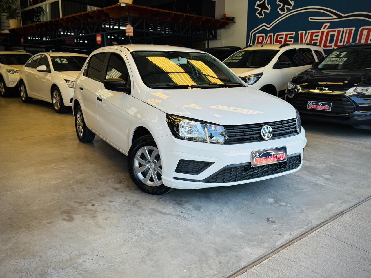 Volkswagen Gol 1.0 Flex 12V 5p na cor Branco no Canoas / RS - 45921