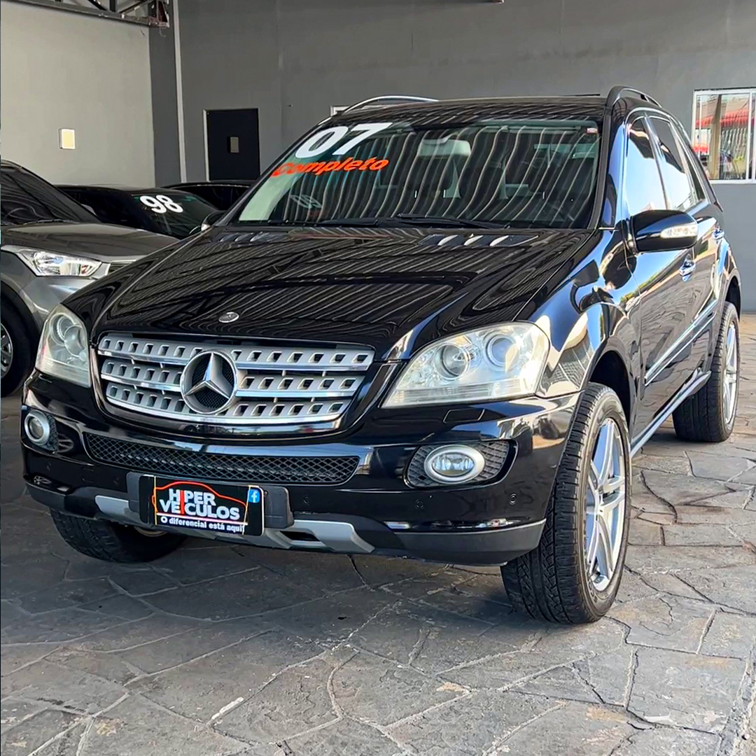 Mercedes-Benz ML-350 3.5 4x4 2007 Preto — foto 1 de 3
