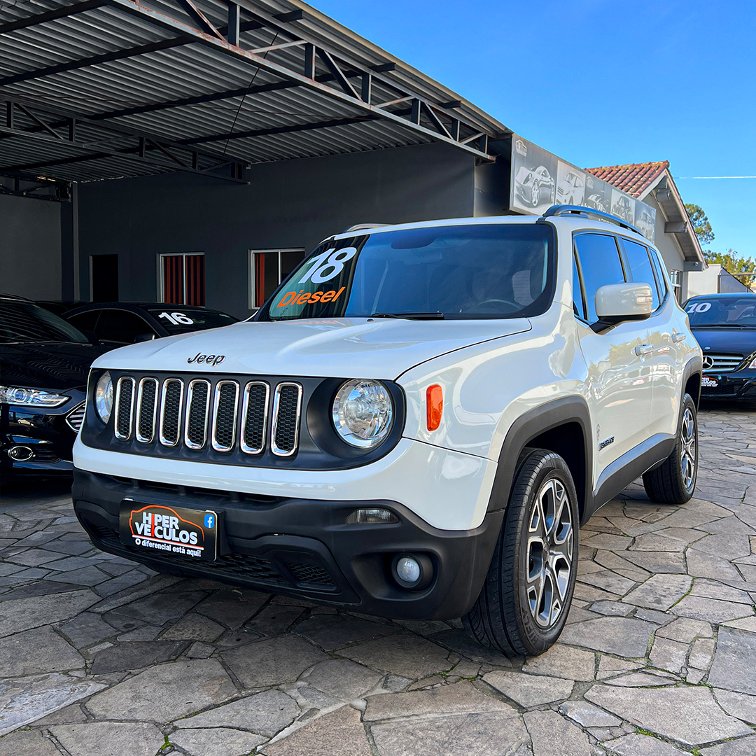 Jeep Renegade 2018 Branco — foto 1 de 3
