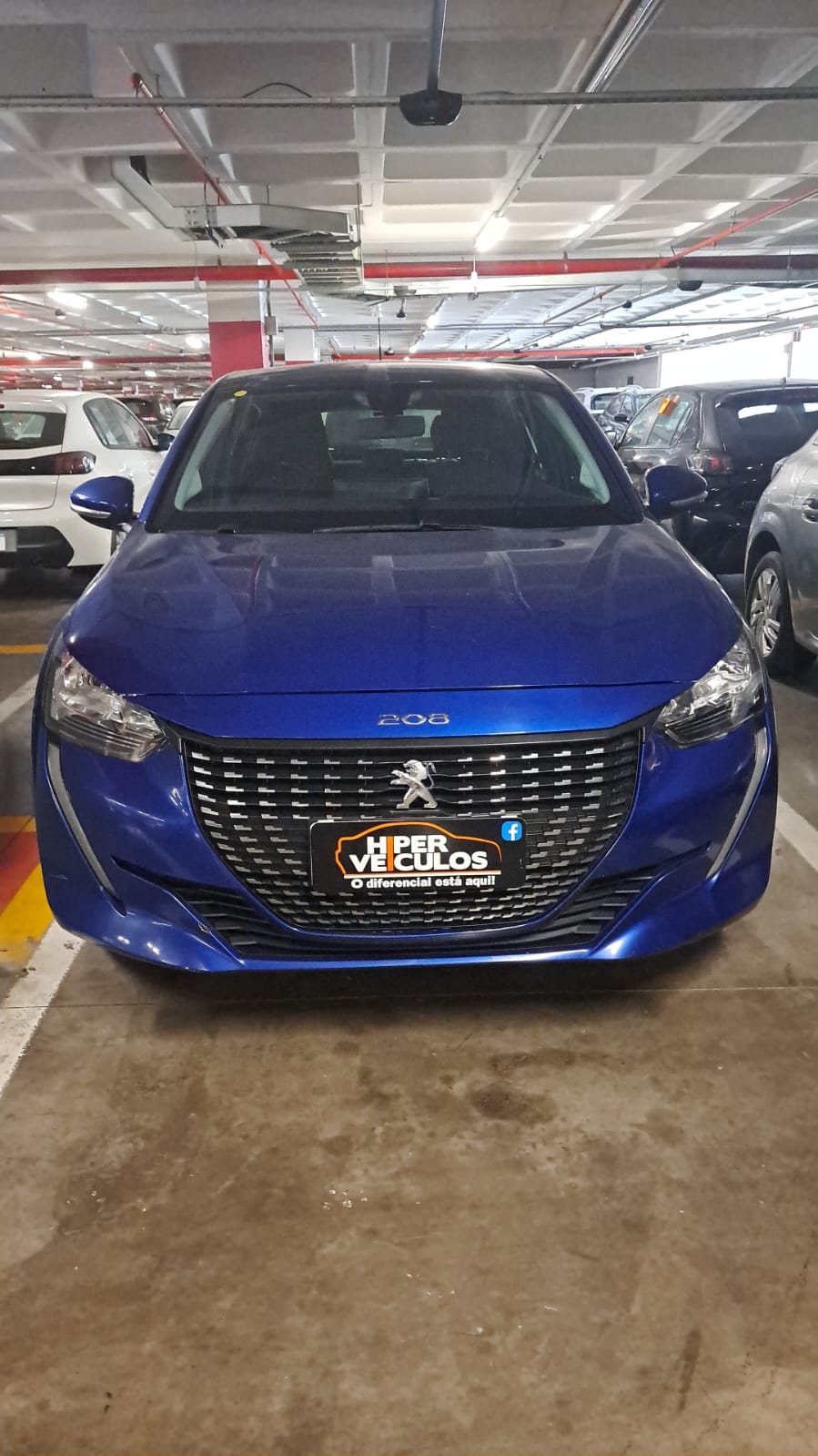 Peugeot 208 2022 Cinza — foto 1 de 1