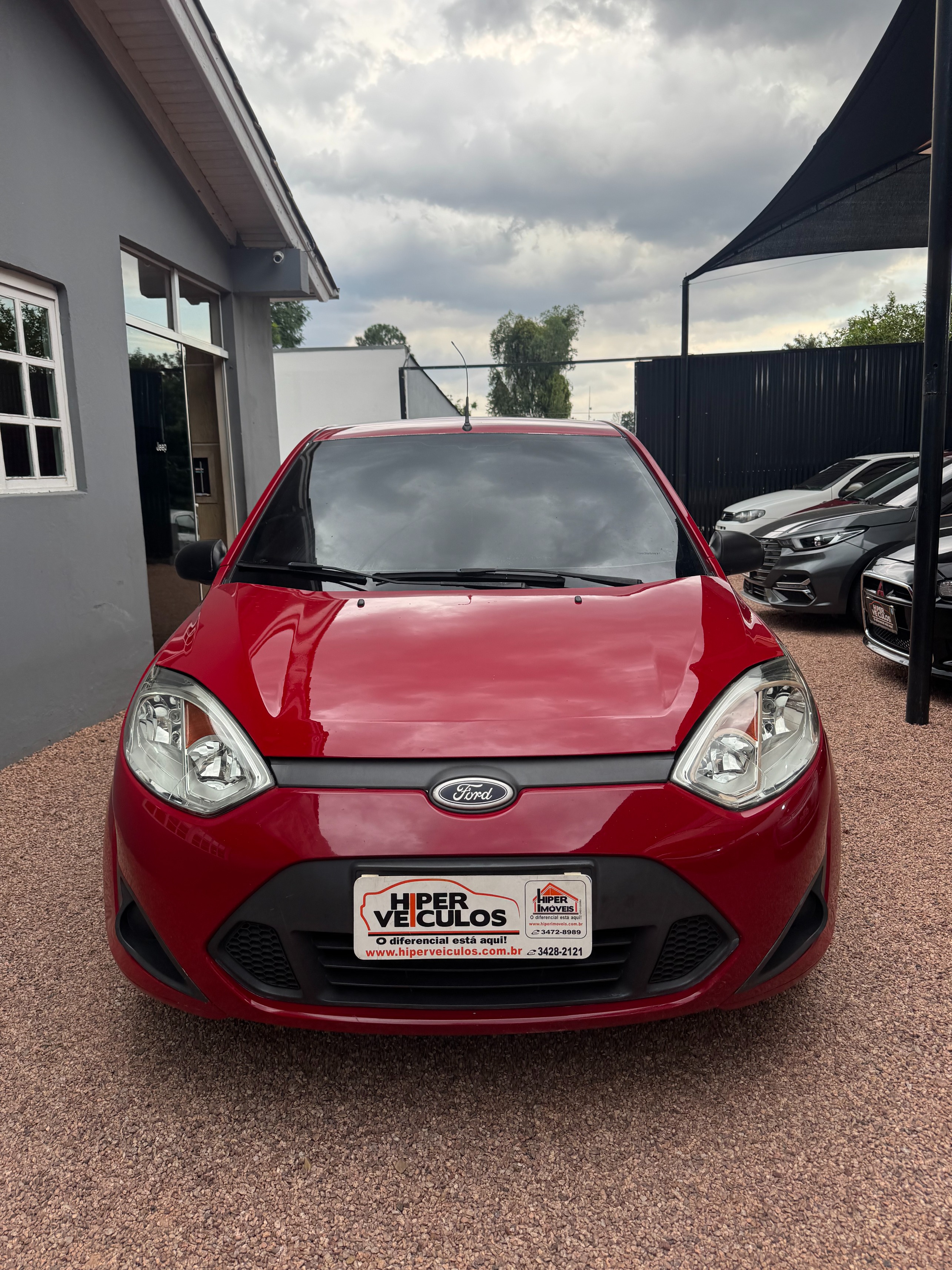Ford Fiesta 1.6 8V Flex/Class 1.6 8V Flex 5p na cor Vermelho no Canoas / RS - 46634
