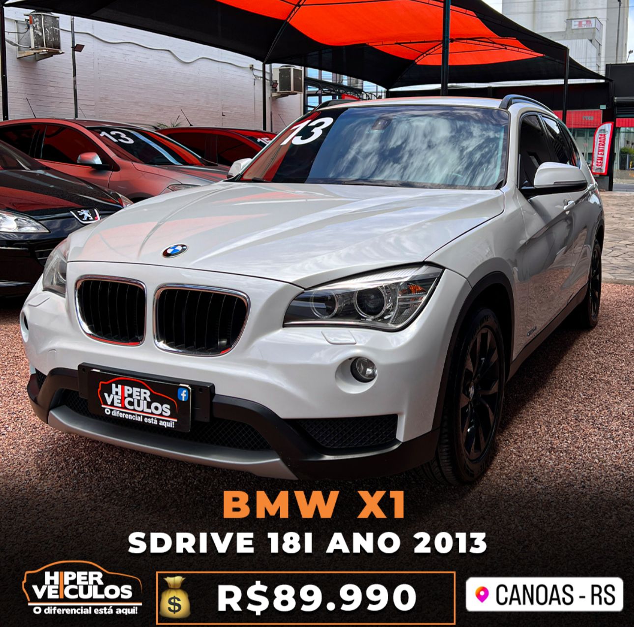 BMW X1 2013 Branco — foto 1 de 3