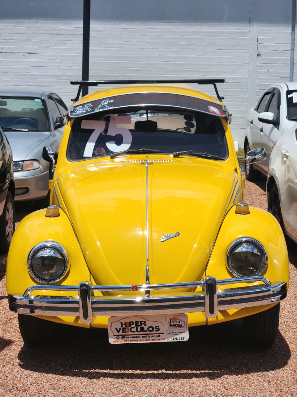 Volkswagen Fusca 1300/1300L 1975 Amarelo — foto 1 de 3